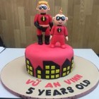 Incredible Theme Fondant Cake